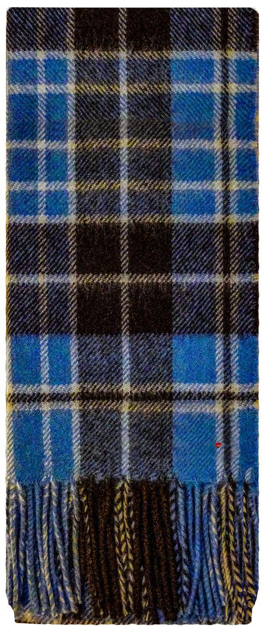 Clergy Ancient Tartan Plaid 100% Lambswool Clan Scarf Made in Scotland