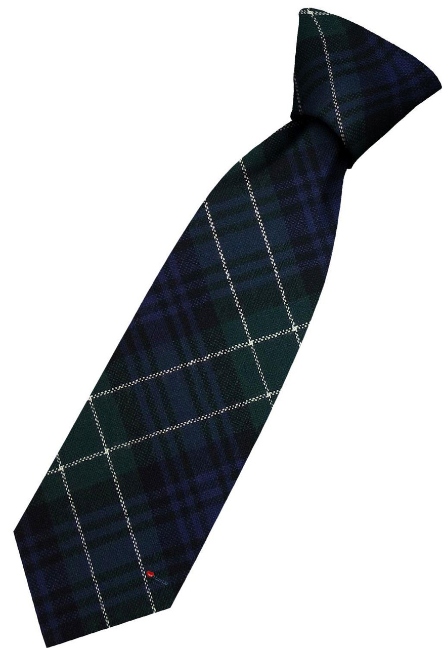 Mens All Wool Tie Woven Scotland - Abercrombie Modern Tartan