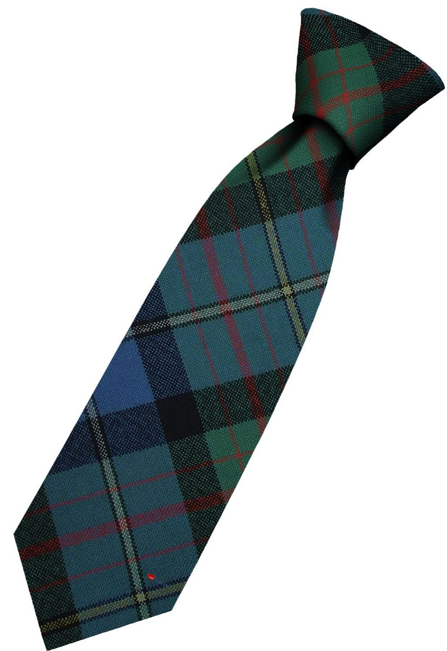 Mens All Wool Tie Woven Scotland - California Muir USA Tartan