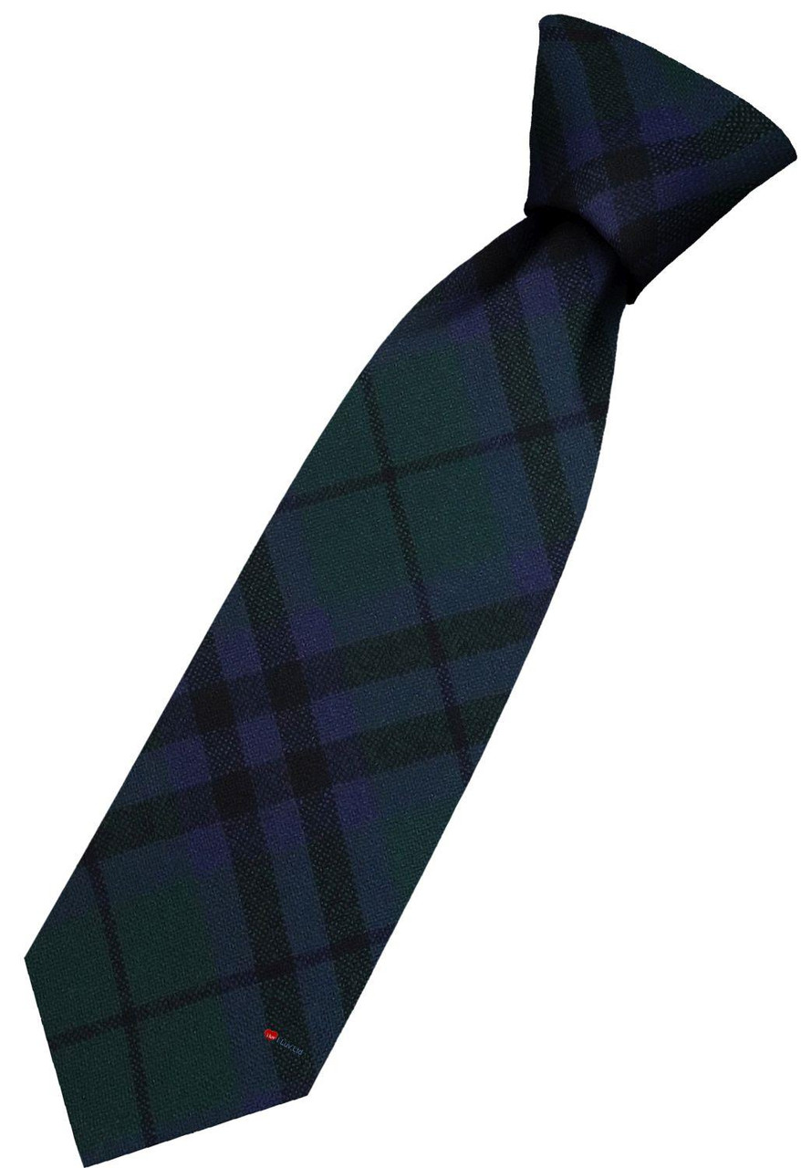 Mens All Wool Tie Woven Scotland - Austin Modern Tartan