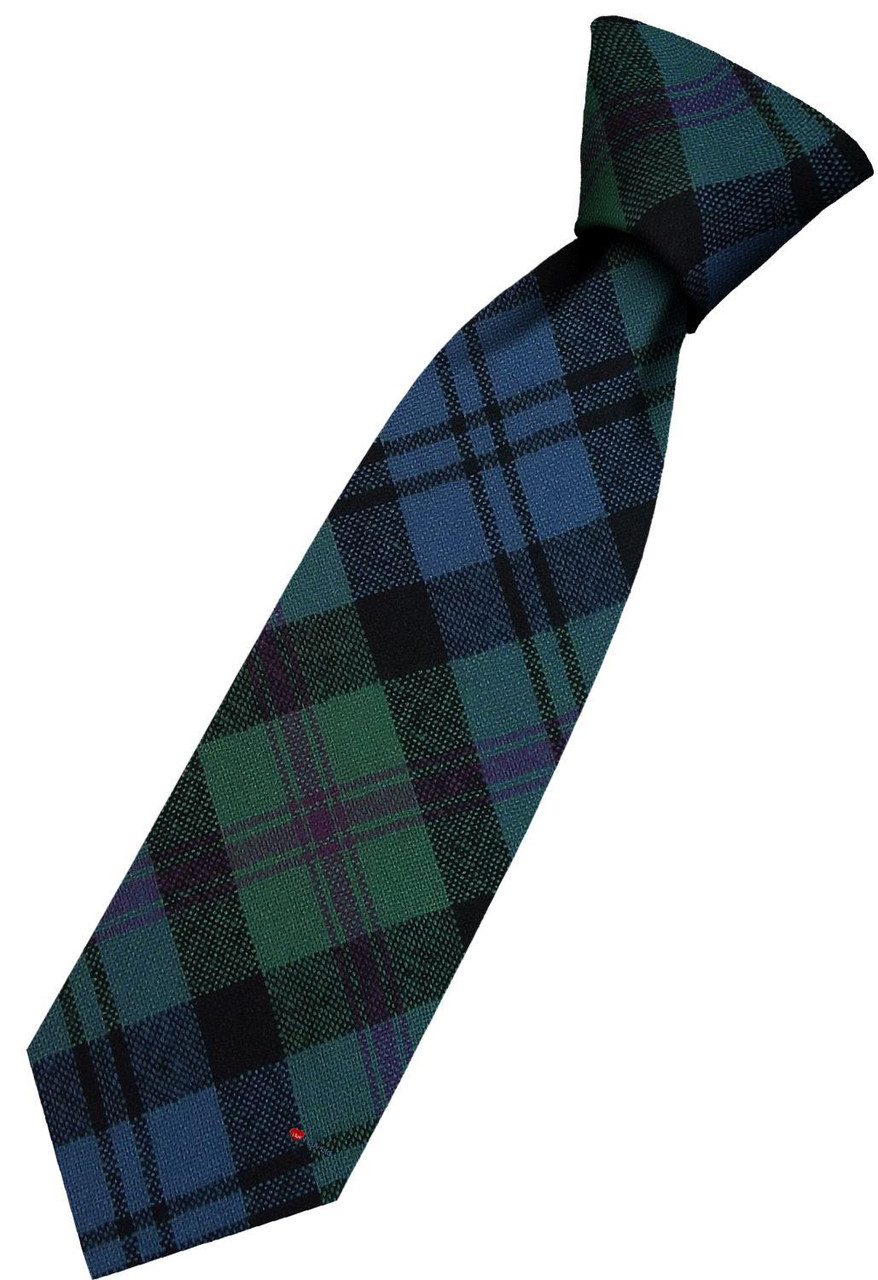 Mens All Wool Tie Woven Scotland - Baird Ancient Tartan