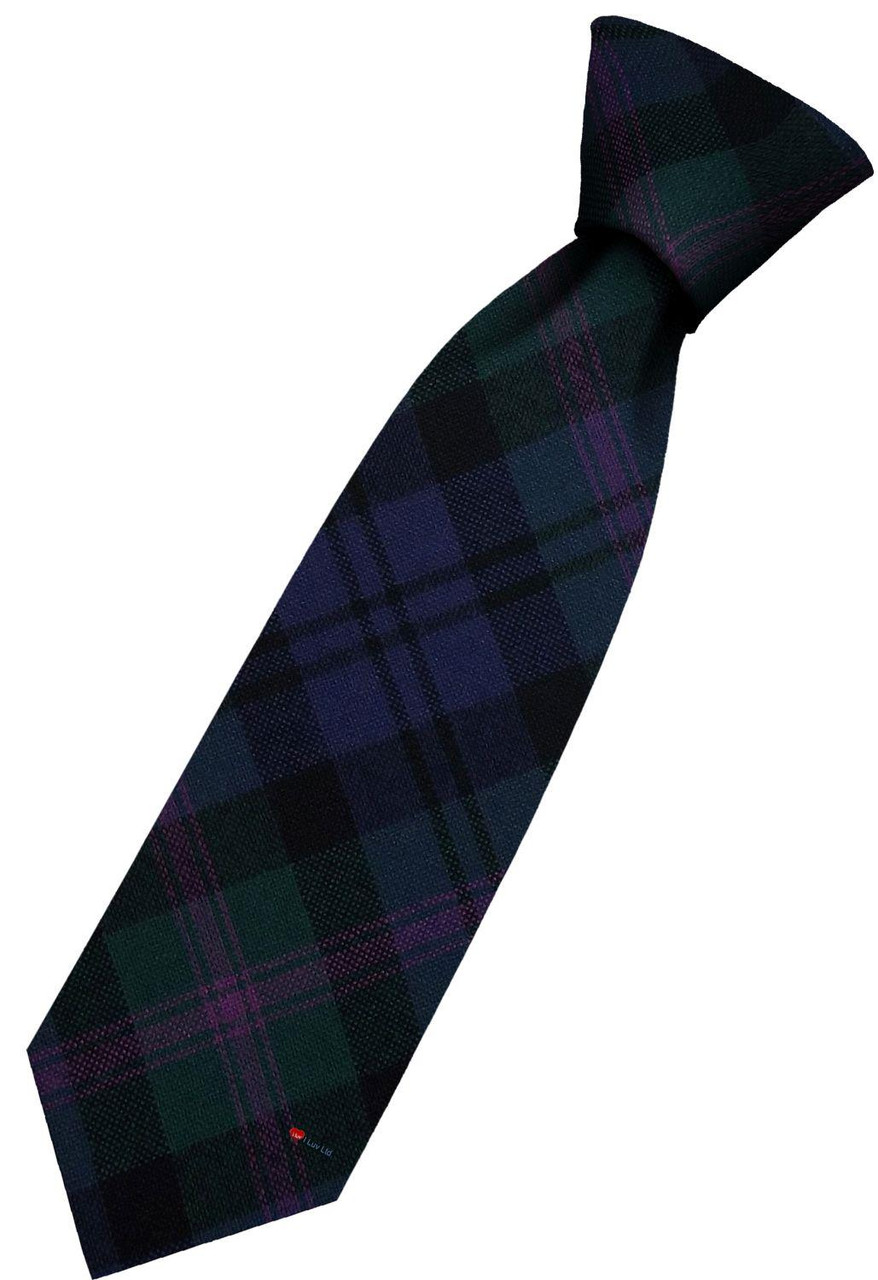 Mens All Wool Tie Woven Scotland - Baird Modern Tartan