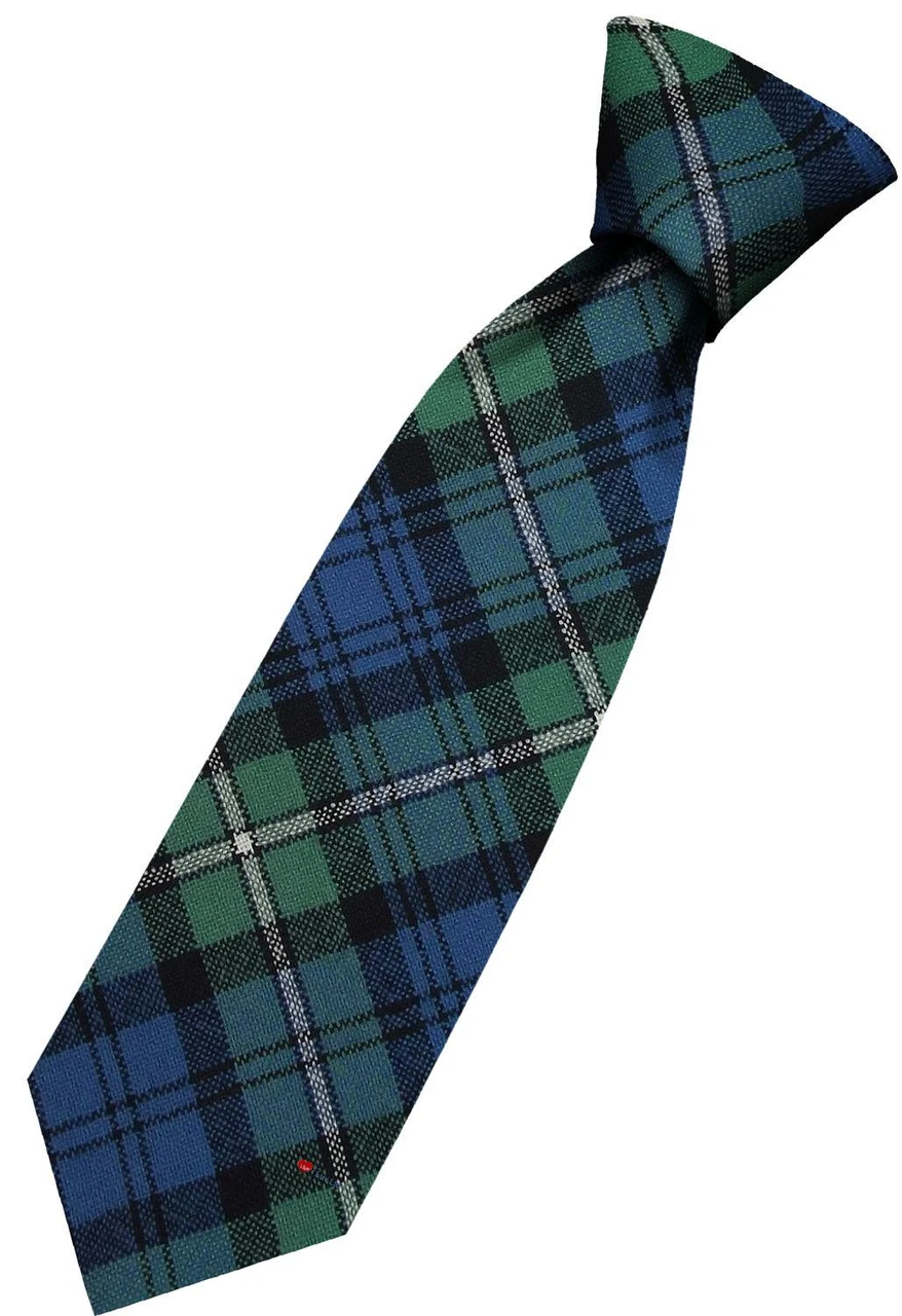 Mens All Wool Tie Woven Scotland - Forbes Ancient Tartan