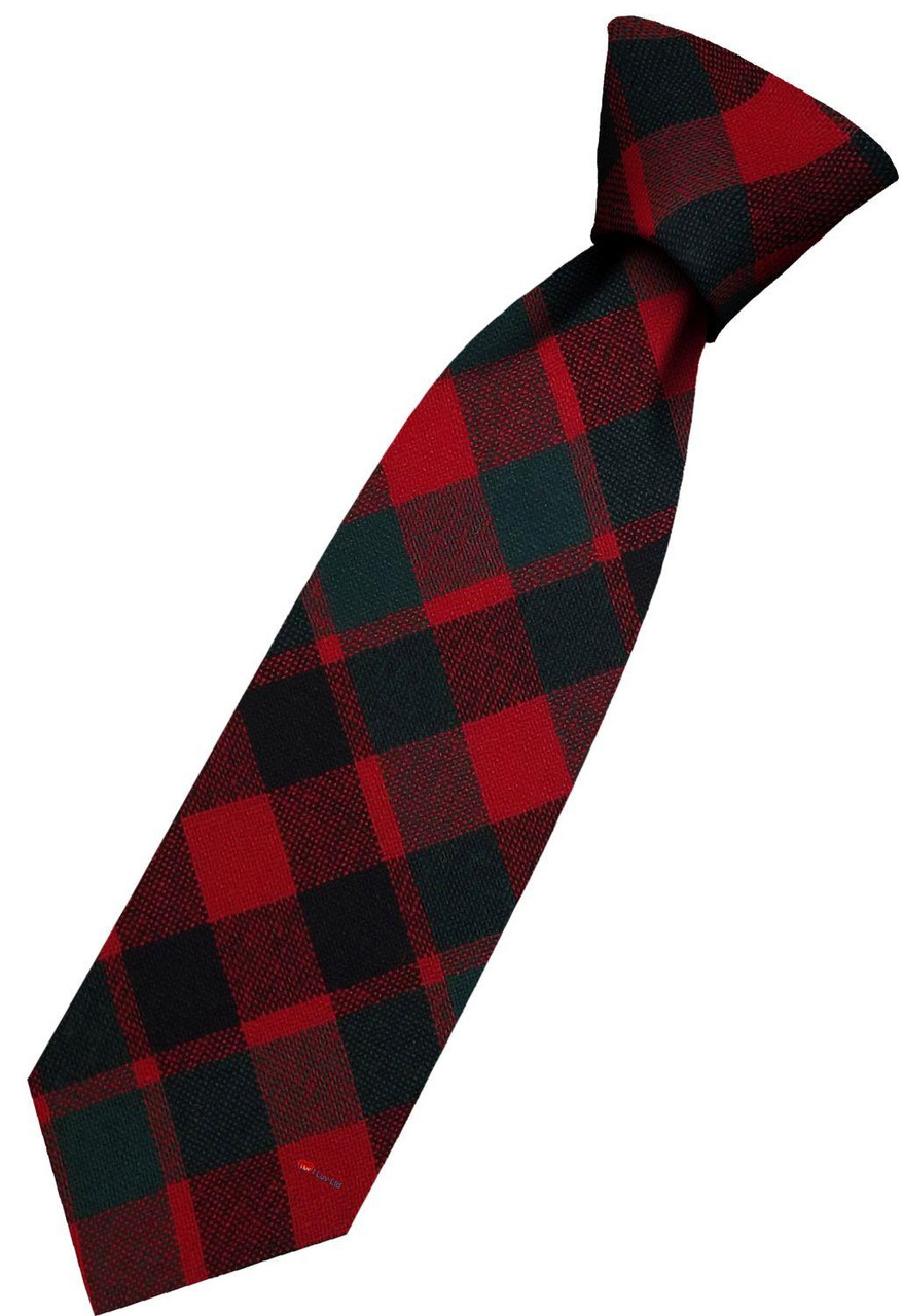 Mens All Wool Tie Woven Scotland - Gow Modern Tartan