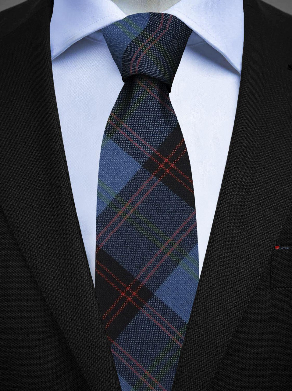 Mens All Wool Tie Woven Scotland - Home Ancient Tartan