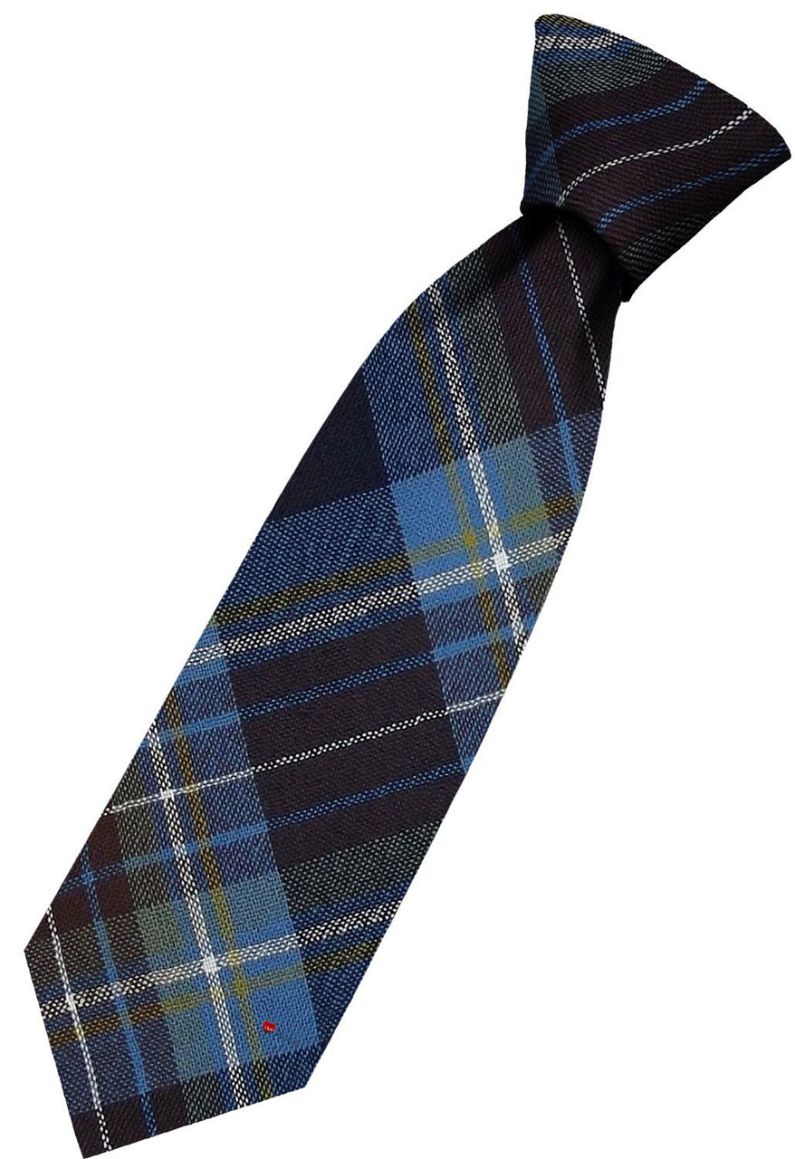 Mens All Wool Tie Woven Scotland - Holyrood Tartan
