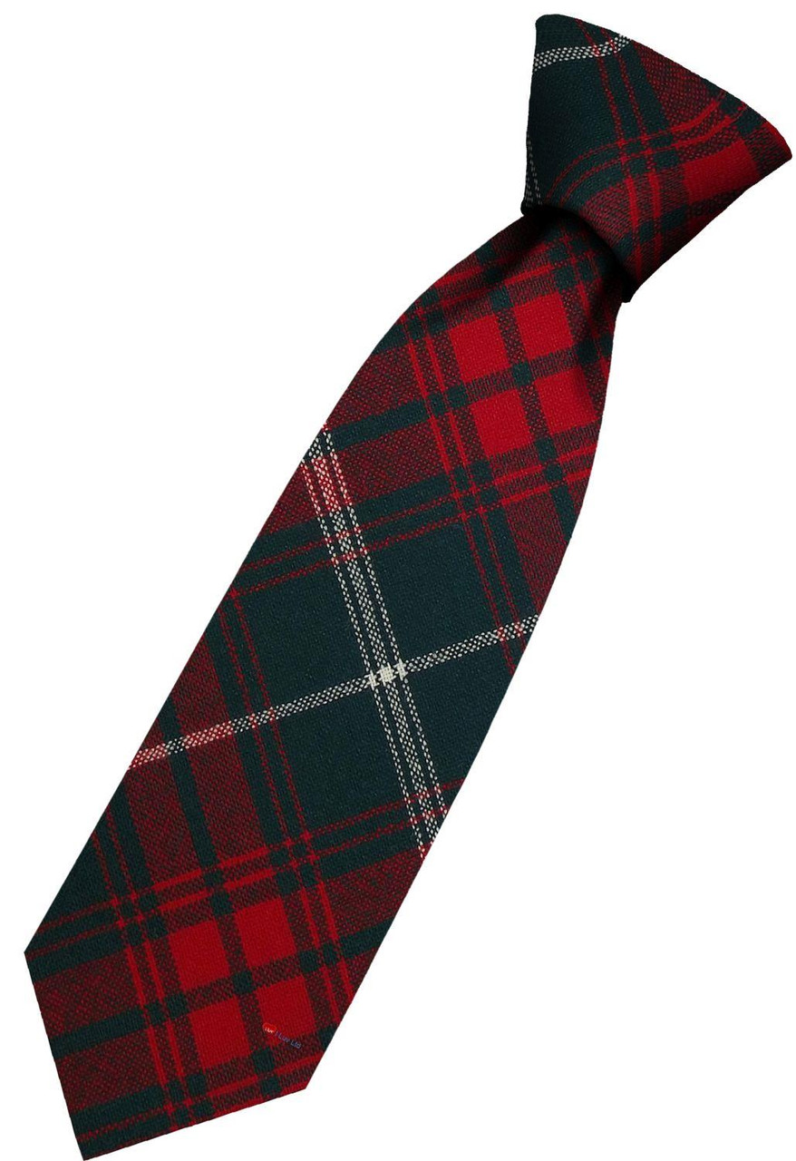 Mens All Wool Tie Woven Scotland - Duke of Rothesay Hunting Modern Tartan