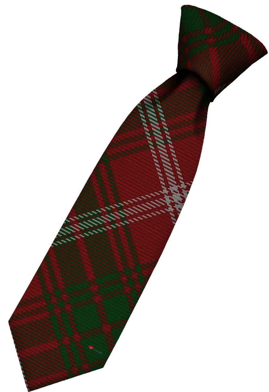 Mens All Wool Tie Woven Scotland - Duke of Rothesay Modern Tartan