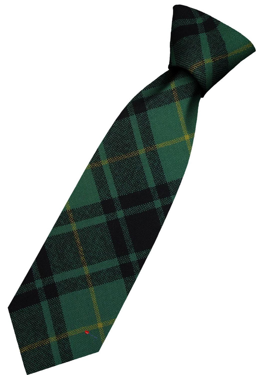Mens All Wool Tie Woven Scotland - MacArthur Ancient Tartan