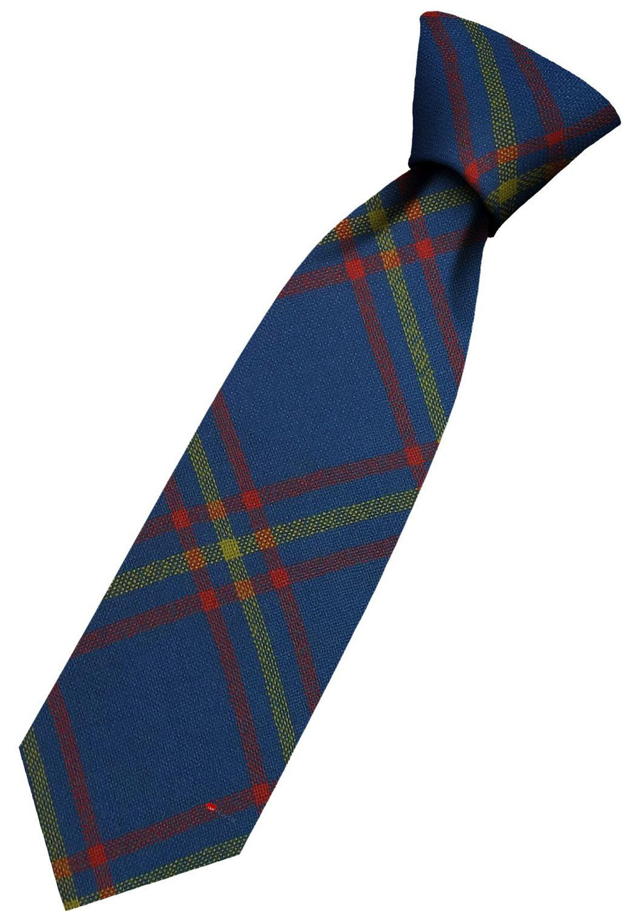 Mens All Wool Tie Woven Scotland - MacLaine of Lochbuie Ancient Tartan