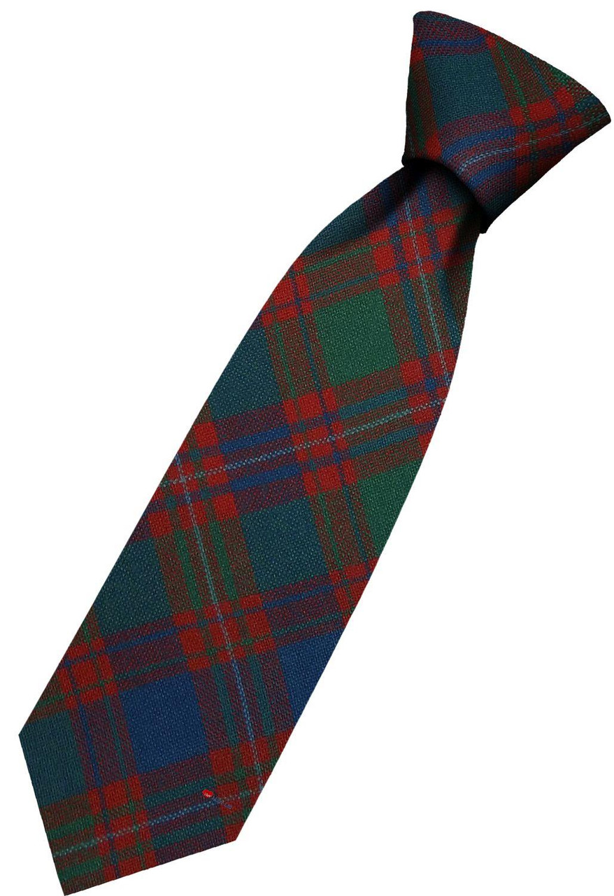 Mens All Wool Tie Woven Scotland - MacIntyre Ancient Tartan