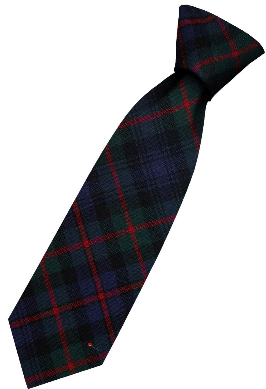 Mens All Wool Tie Woven Scotland - Murray of Atholl Modern Tartan