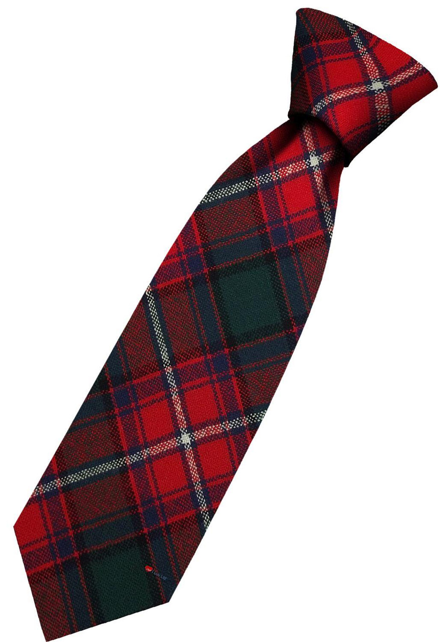 Mens All Wool Tie Woven Scotland - Rattray Modern Tartan