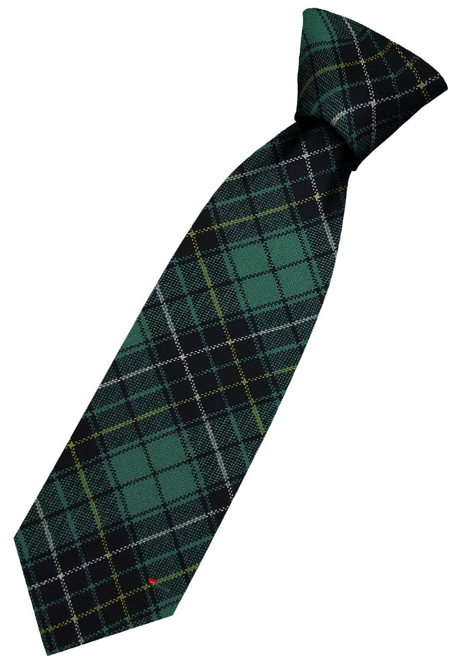 Mens All Wool Tie Woven Scotland - MacAlpine Ancient Tartan