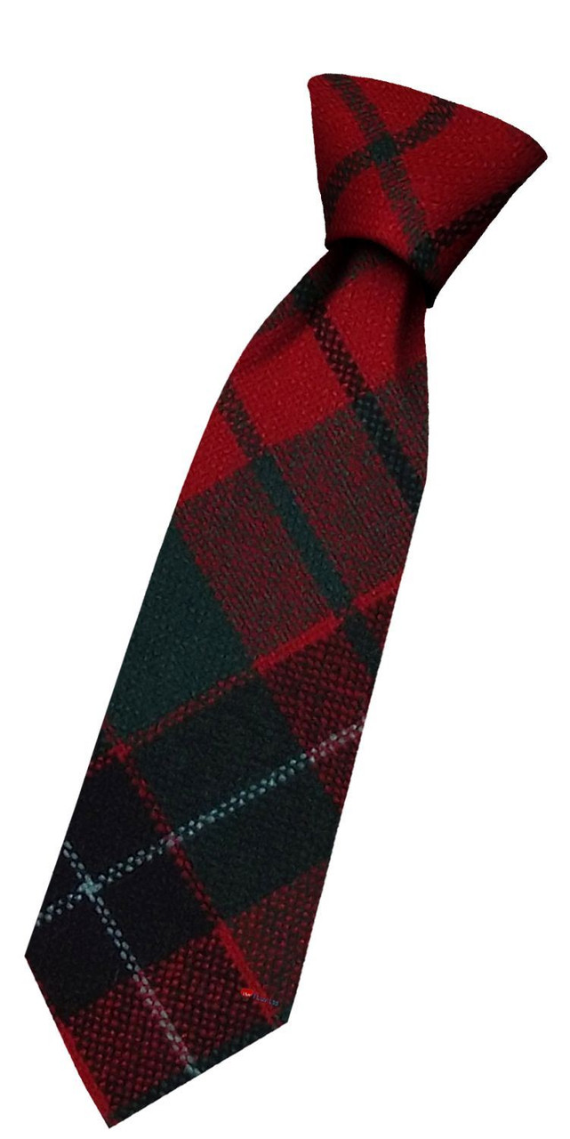 Boys Pure Wool Tie Woven Scotland - Nicholson Modern Tartan