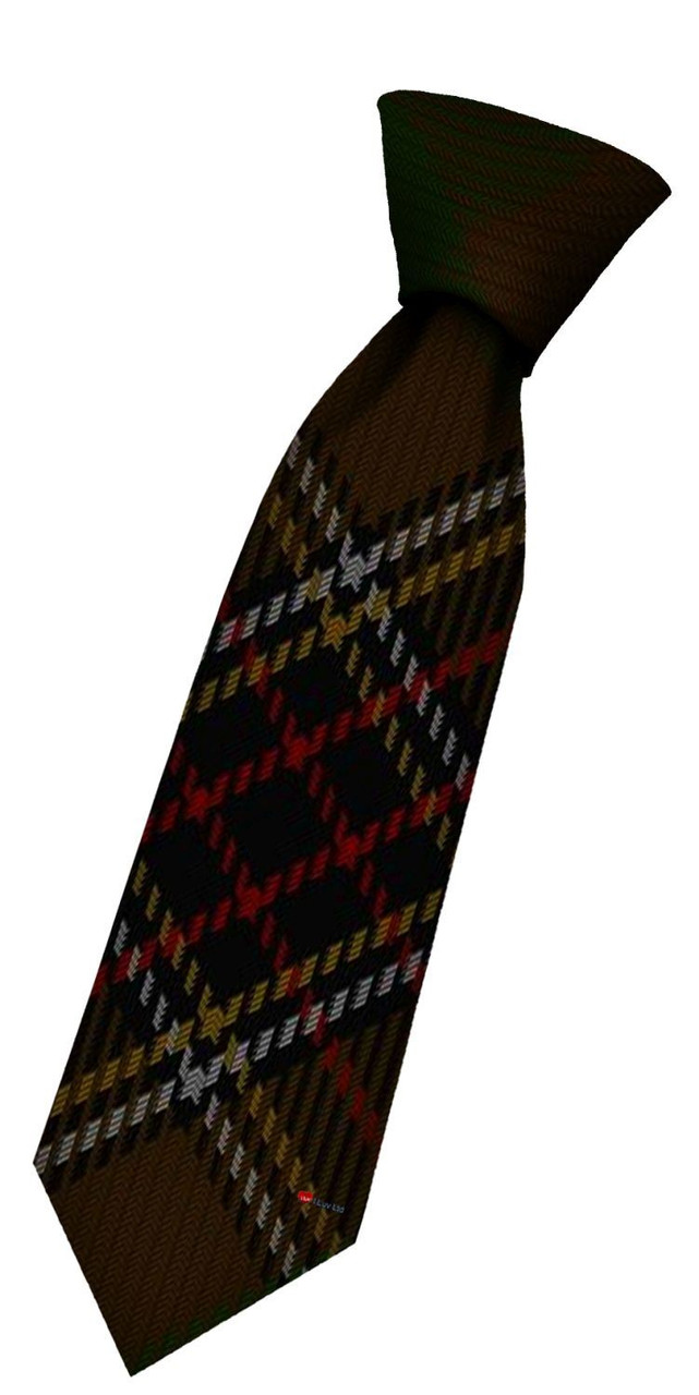 Boys Pure Wool Tie Woven Scotland - Tara Irish Tartan