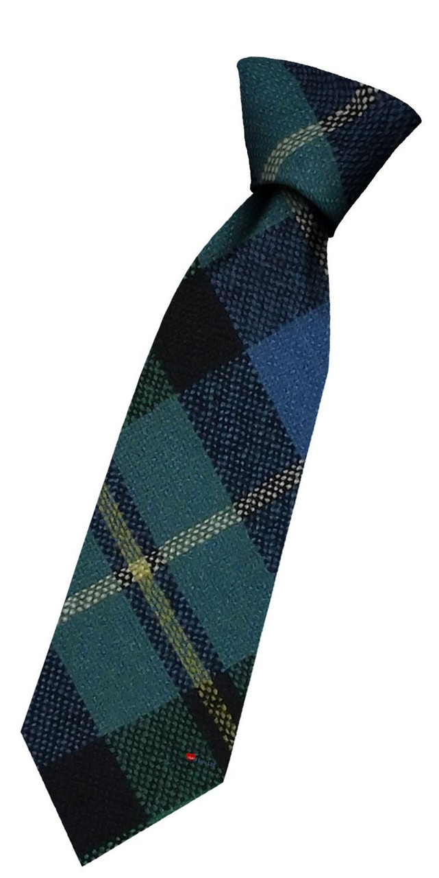 Boys Pure Wool Tie Woven Scotland - MacNeil of Barra Ancient Tartan
