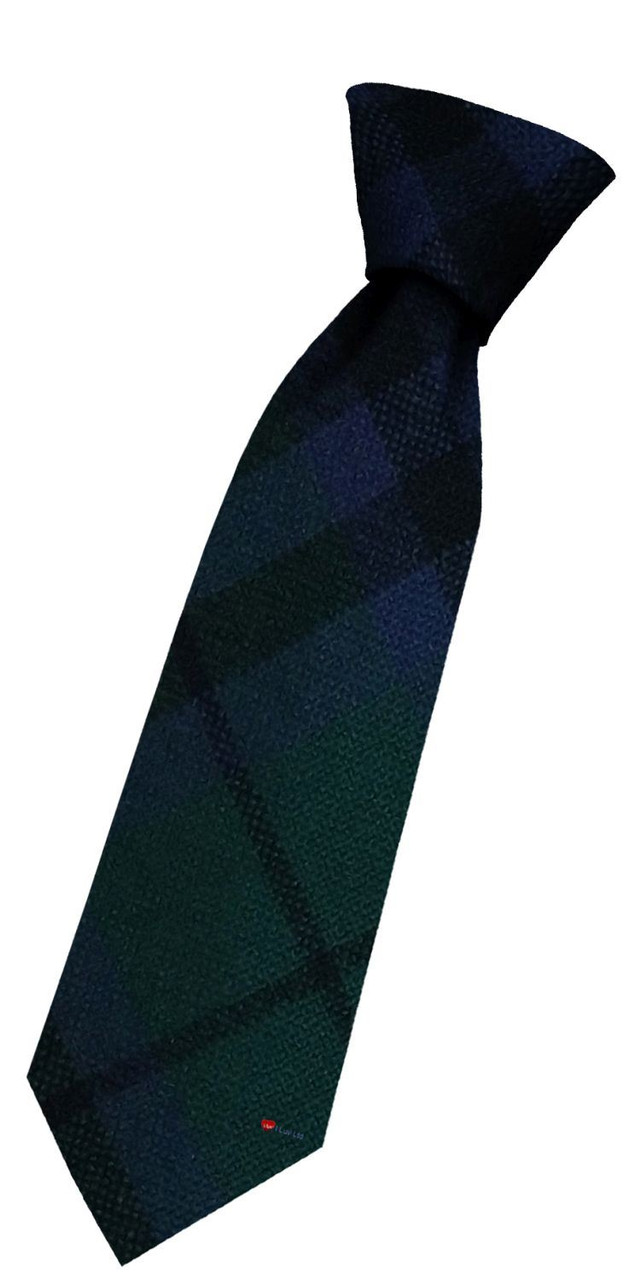 Boys Pure Wool Tie Woven Scotland - Keith Modern Tartan