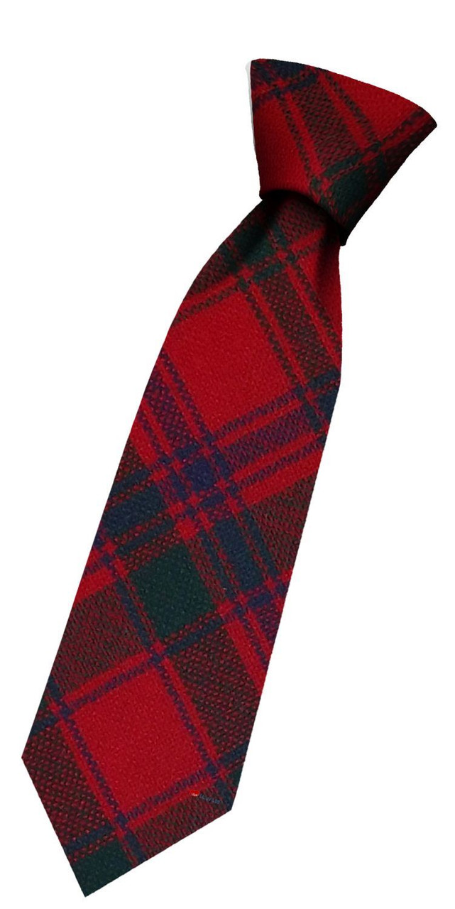 Boys Pure Wool Tie Woven Scotland - MacColl Modern Tartan