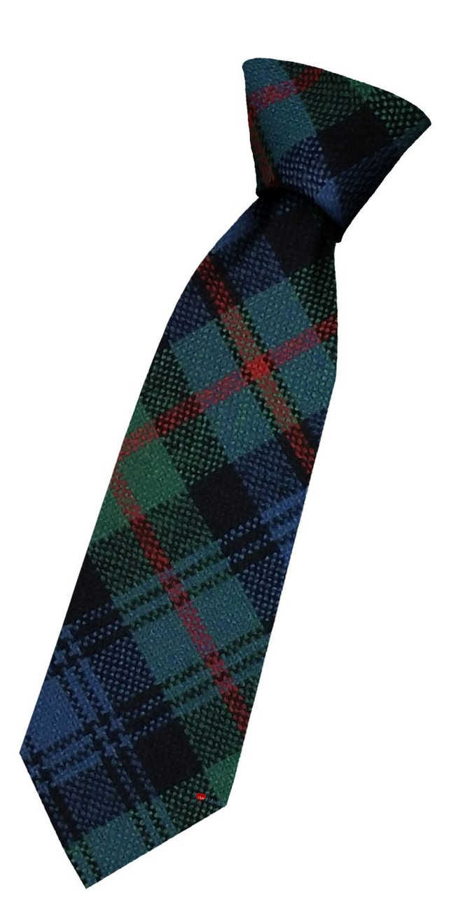 Boys Pure Wool Tie Woven Scotland - Murray of Atholl Ancient Tartan