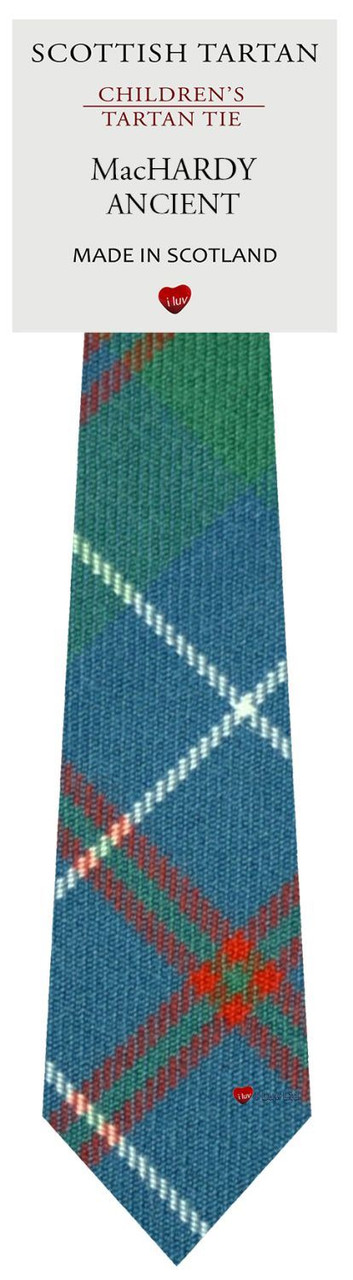Boys Pure Wool Tie Woven Scotland - MacHardy Ancient Tartan