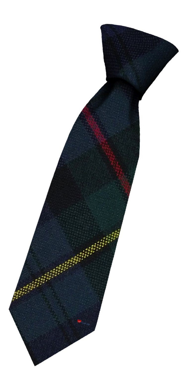 Boys Pure Wool Tie Woven Scotland - MacEwan Modern Tartan