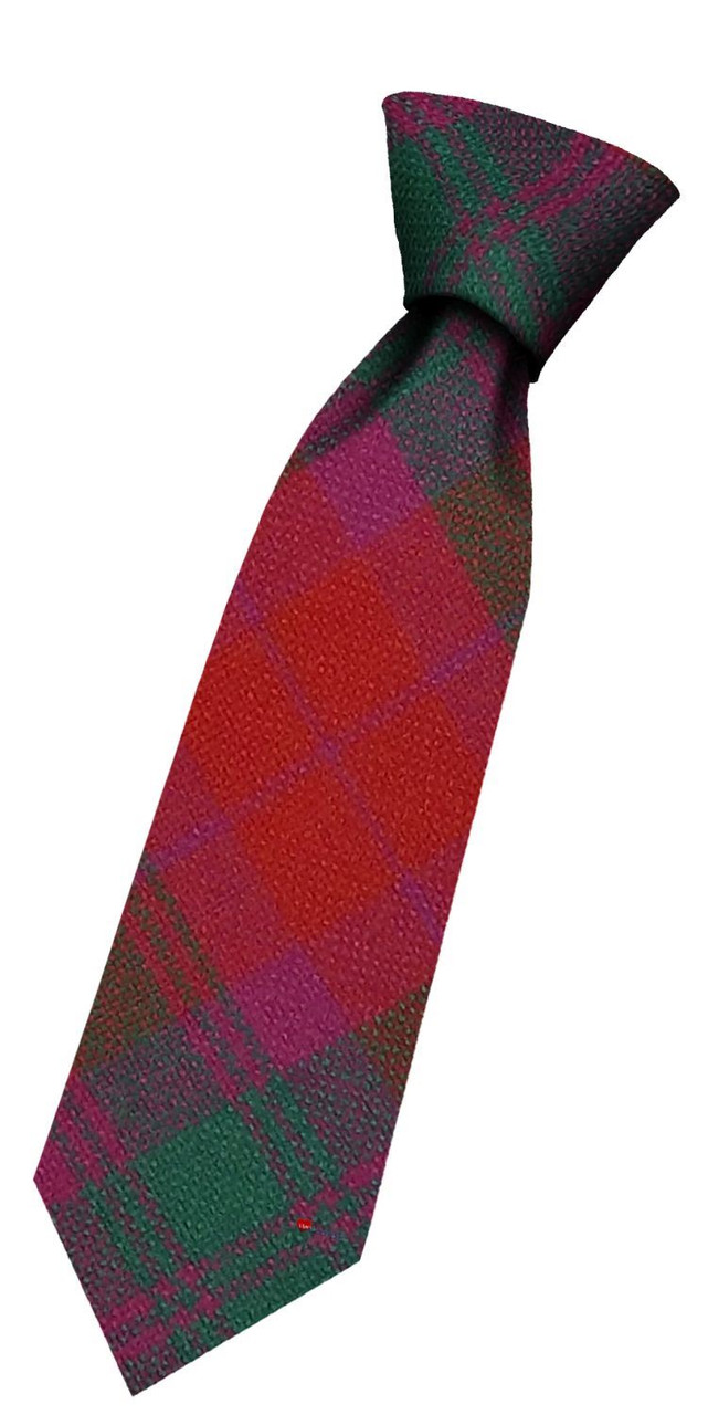 Boys Pure Wool Tie Woven Scotland - MacNab Ancient Tartan