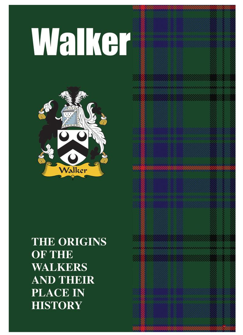 Walker Ancestry Scottish Clan History Booklet, Scottish Gift