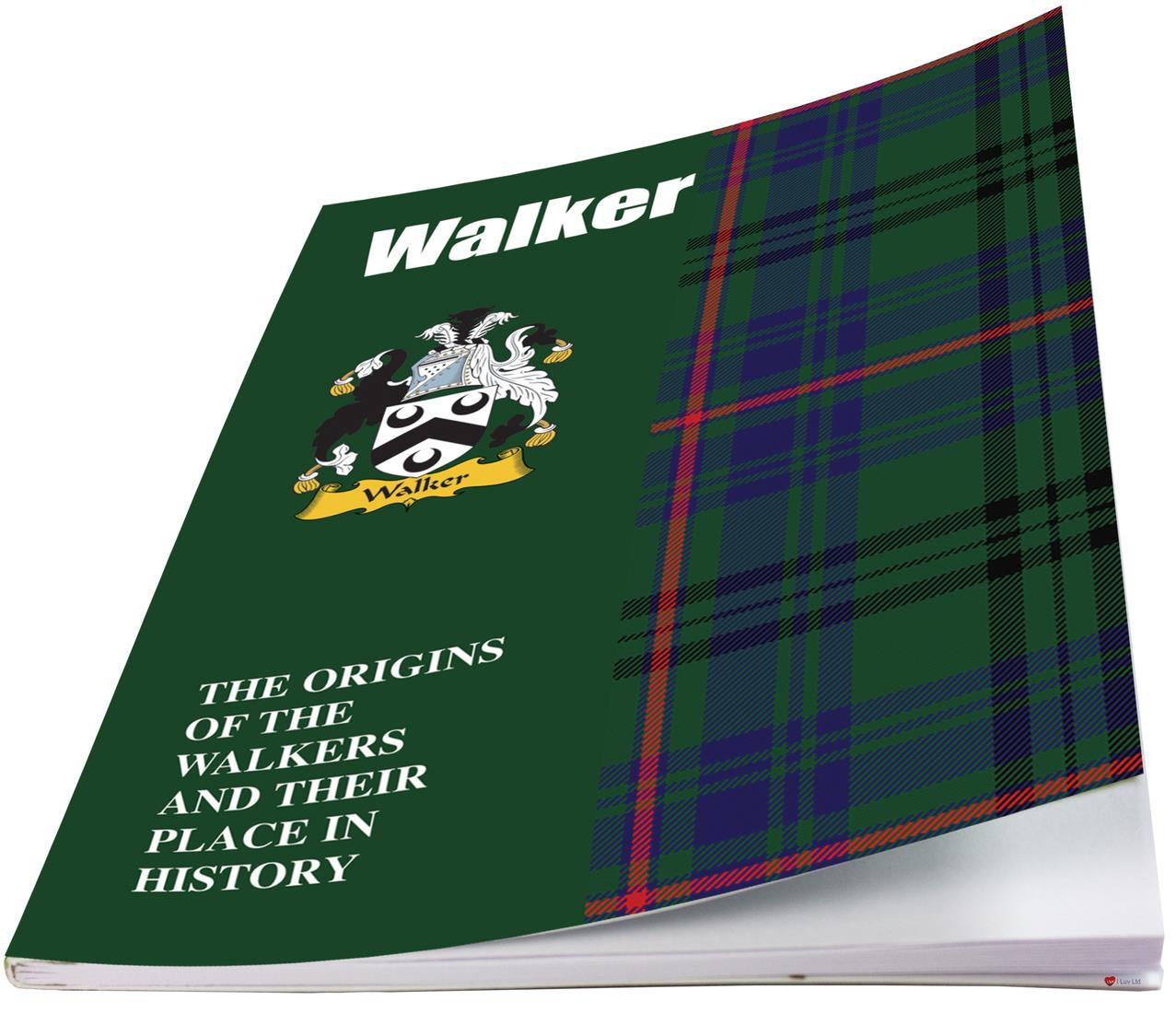 Walker Ancestry Scottish Clan History Booklet, Scottish Gift