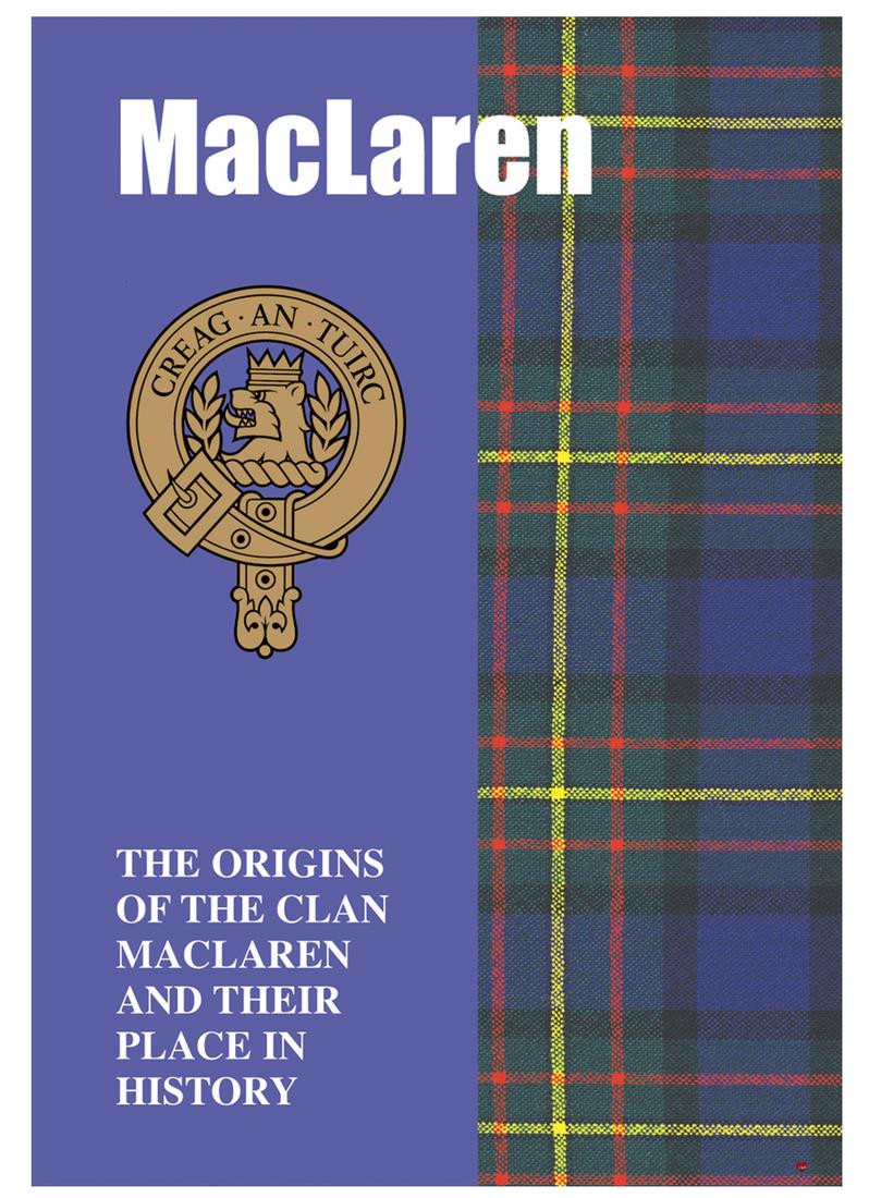 MacLaren Ancestry Scottish Clan History Booklet, Scottish Gift