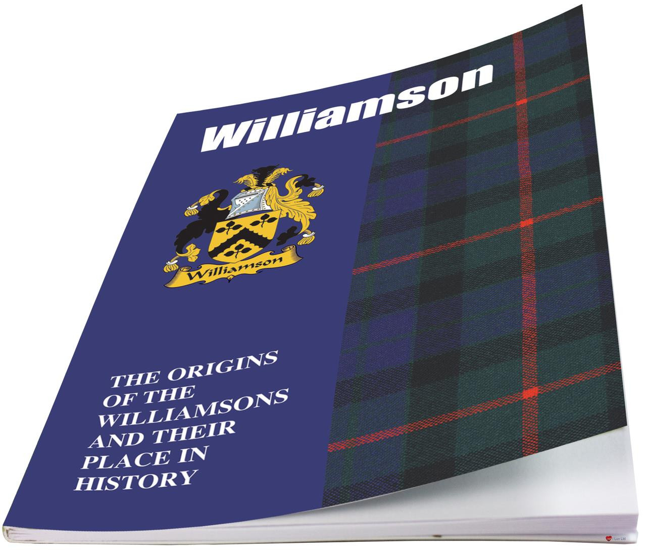 Williamson Ancestry Scottish Clan History Booklet, Scottish Gift