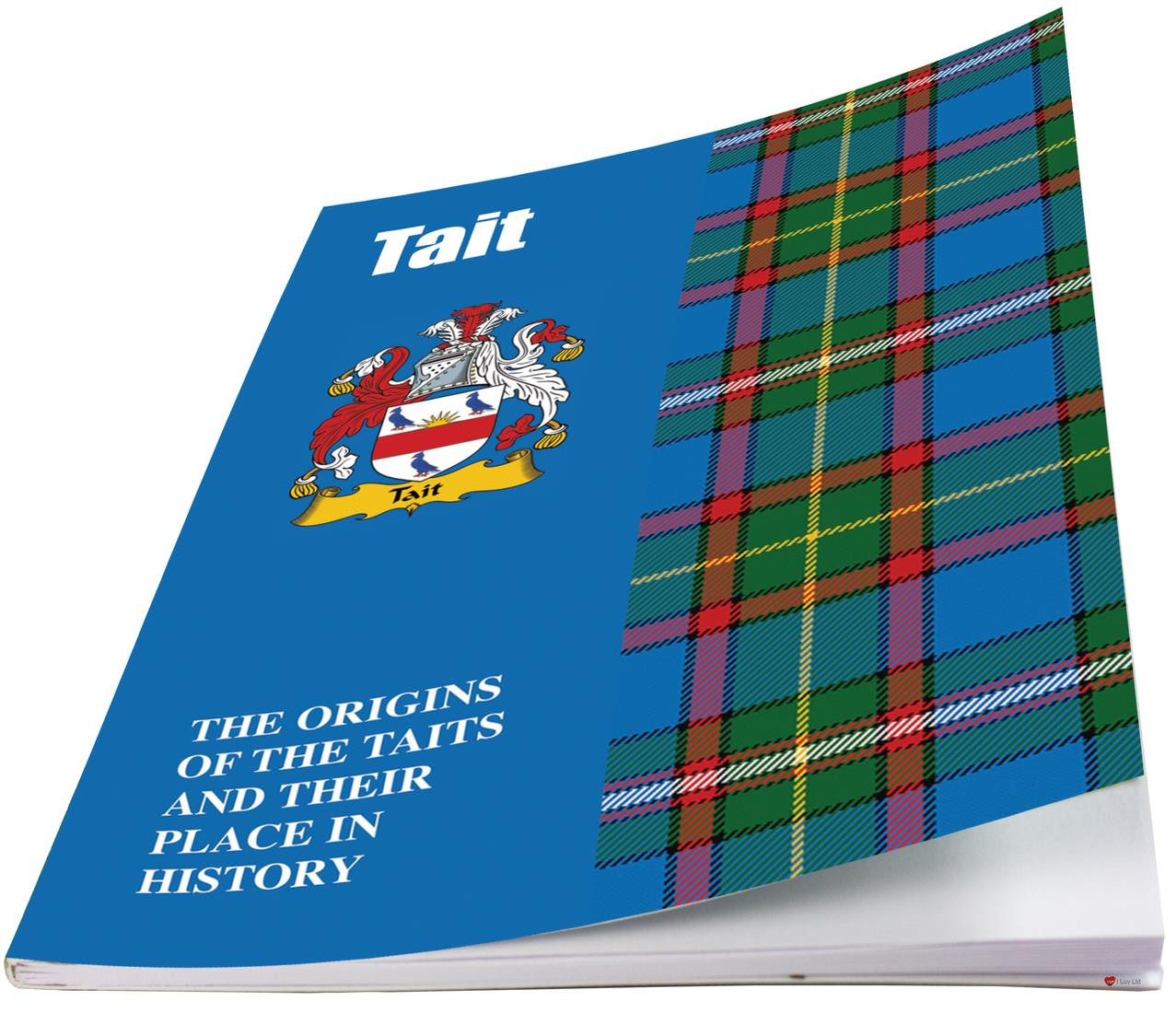 Tait Ancestry Scottish Clan History Booklet, Scottish Gift