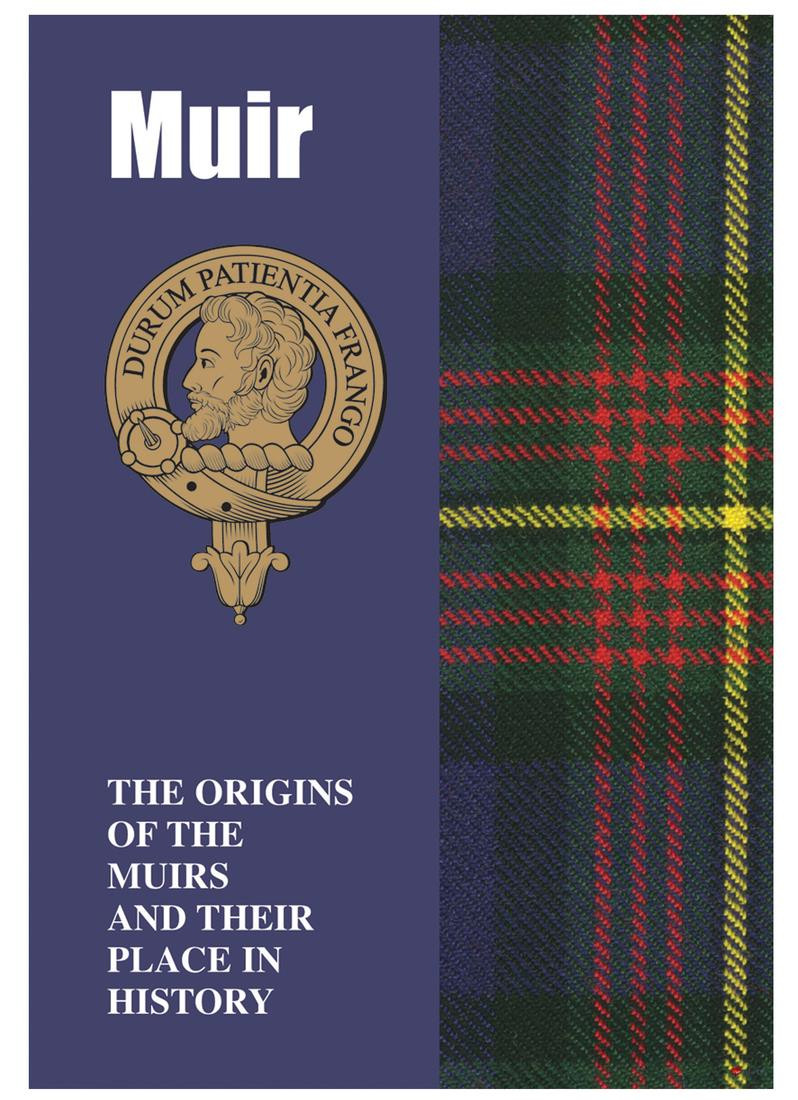 Muir Ancestry Scottish Clan History Booklet, Scottish Gift