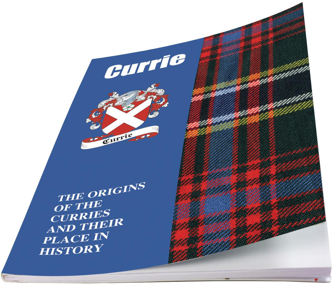 Currie Ancestry Scottish Clan History Booklet, Scottish Gift