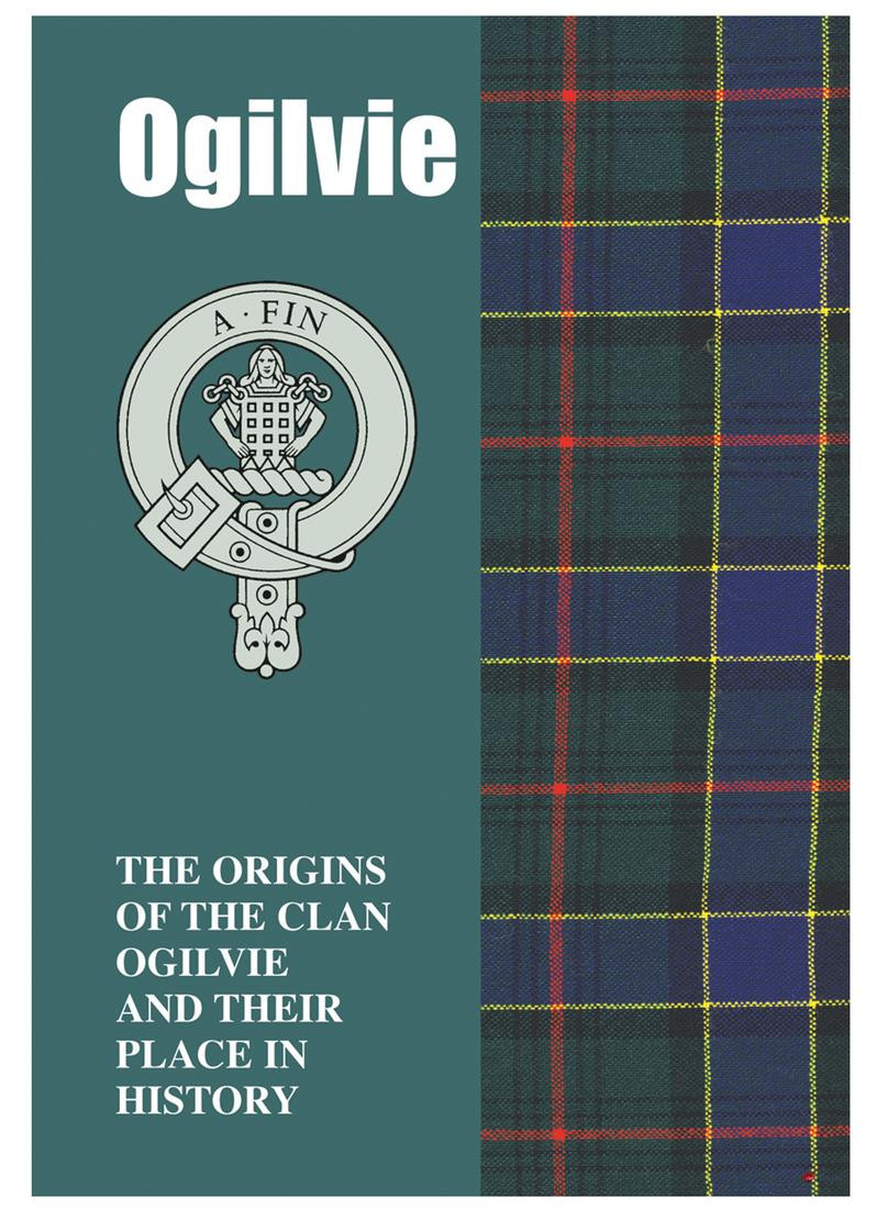 Ogilvie Ancestry Scottish Clan History Booklet, Scottish Gift