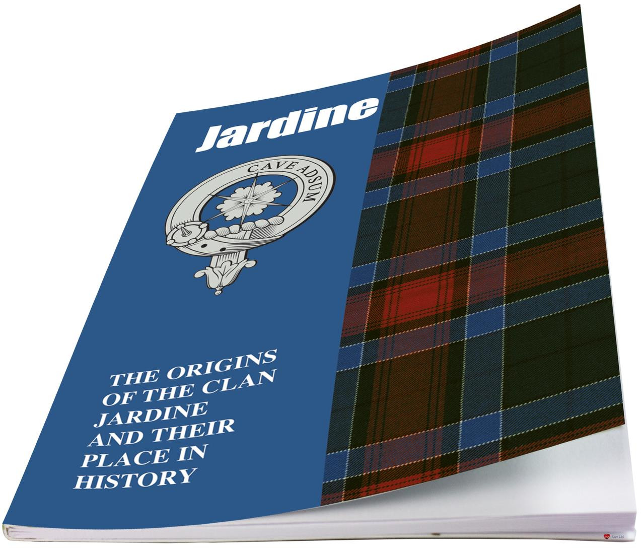 Jardine Ancestry Scottish Clan History Booklet, Scottish Gift