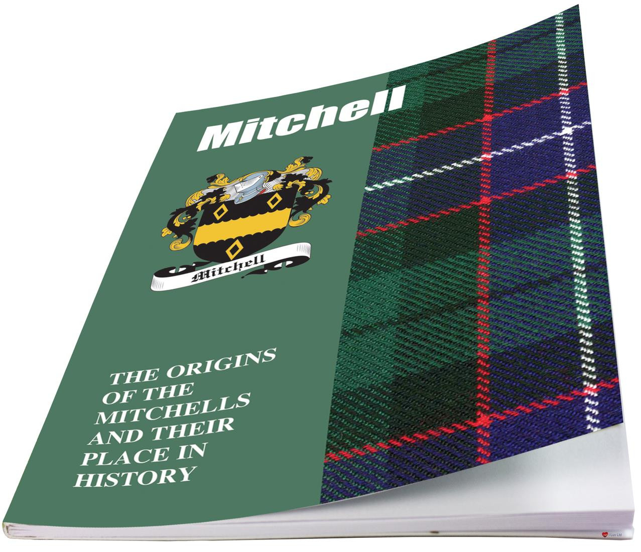 Mitchell Ancestry Scottish Clan History Booklet, Scottish Gift
