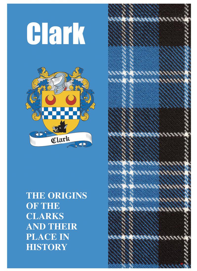 Clark Ancestry Scottish Clan History Booklet, Scottish Gift