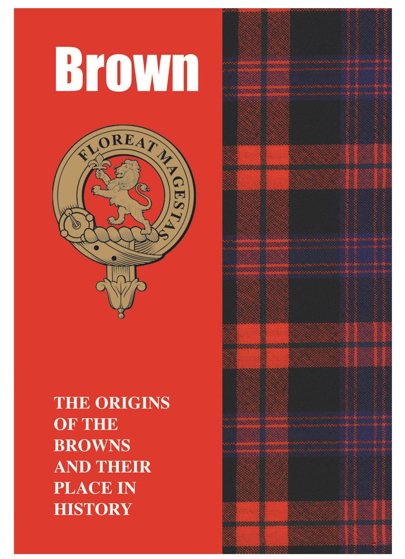 Brown Ancestry Scottish Clan History Booklet, Scottish Gift