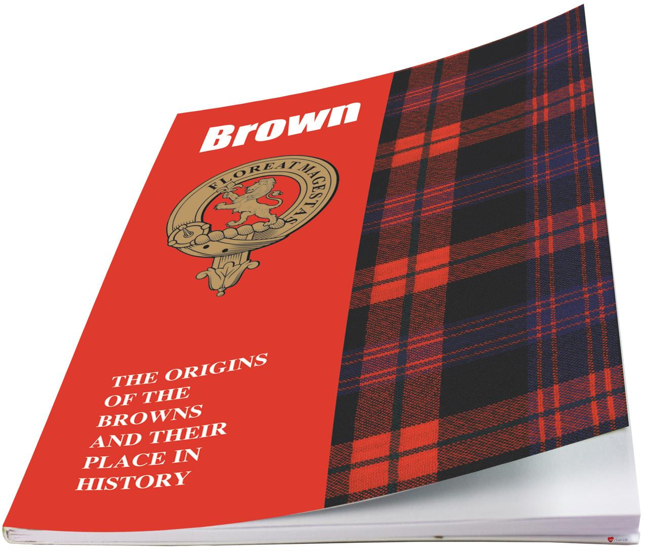 Brown Ancestry Scottish Clan History Booklet, Scottish Gift