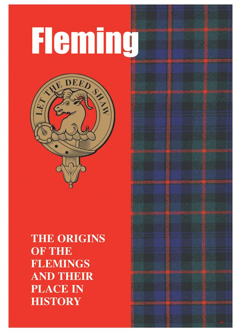 Fleming Ancestry Scottish Clan History Booklet, Scottish Gift
