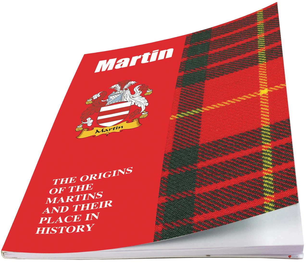 Martin Ancestry Scottish Clan History Booklet, Scottish Gift