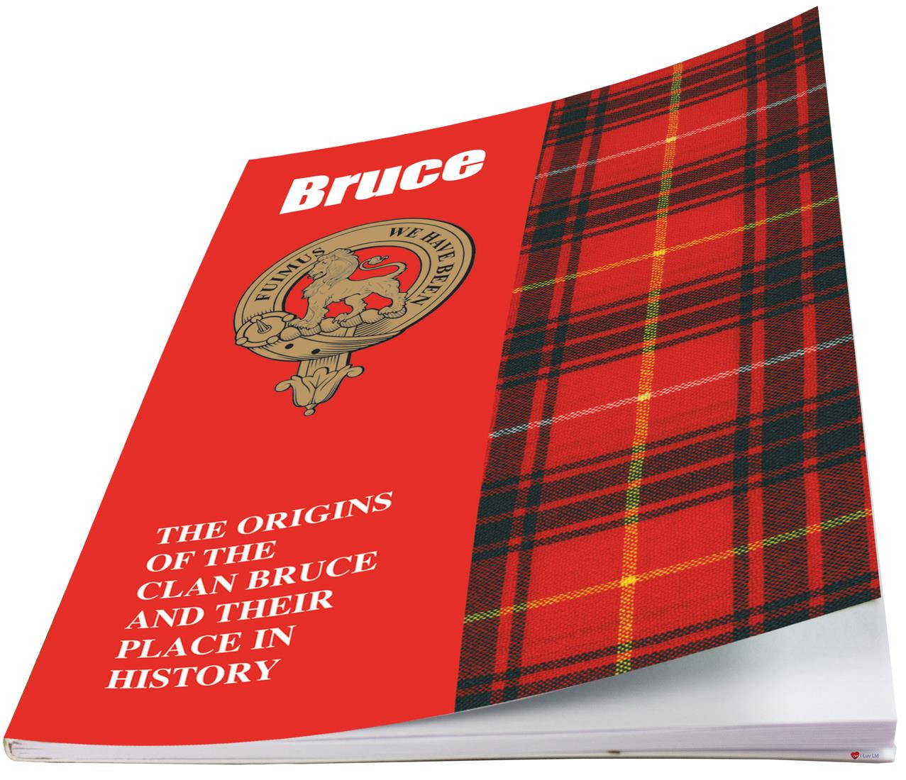 Bruce Ancestry Scottish Clan History Booklet, Scottish Gift
