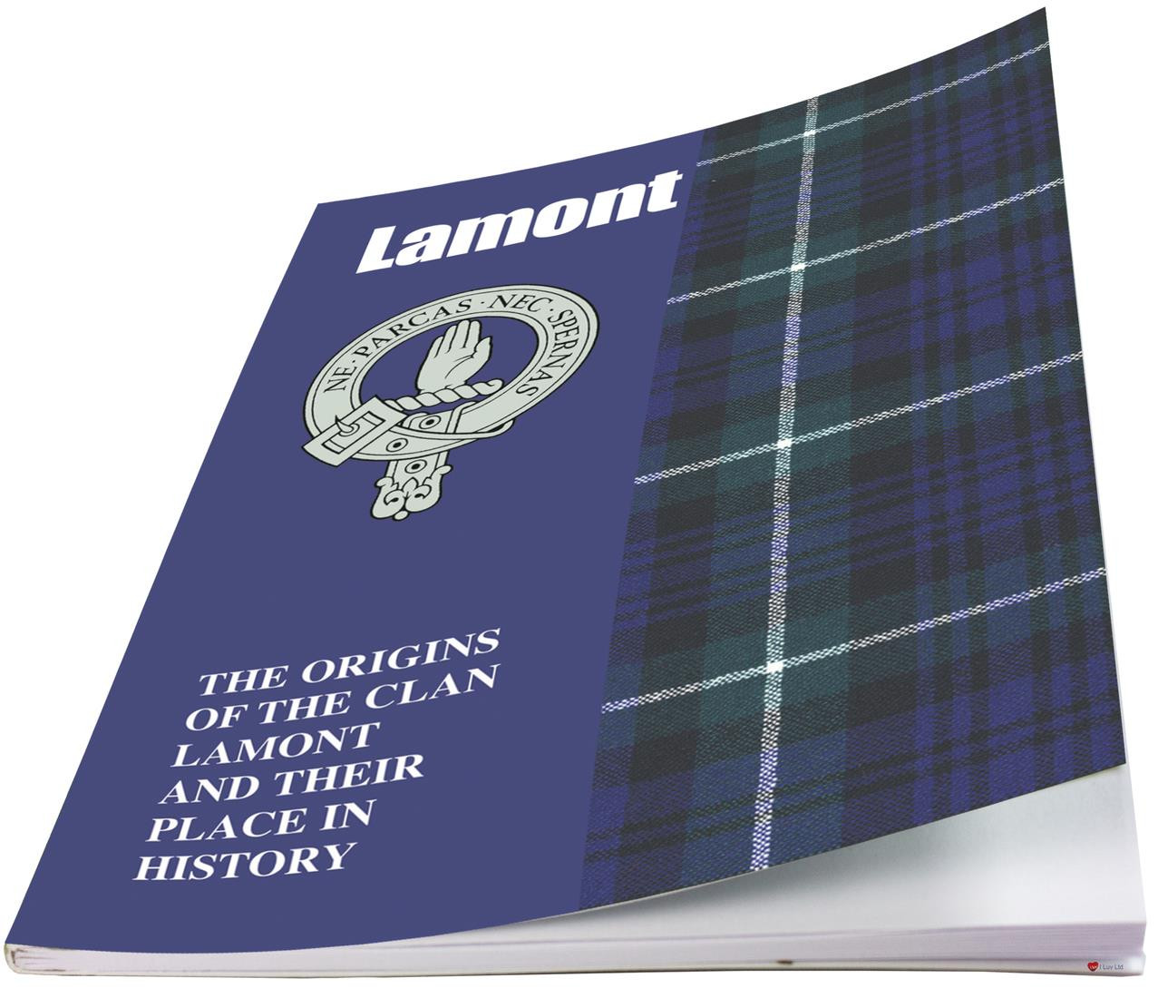Lamont Ancestry Scottish Clan History Booklet, Scottish Gift