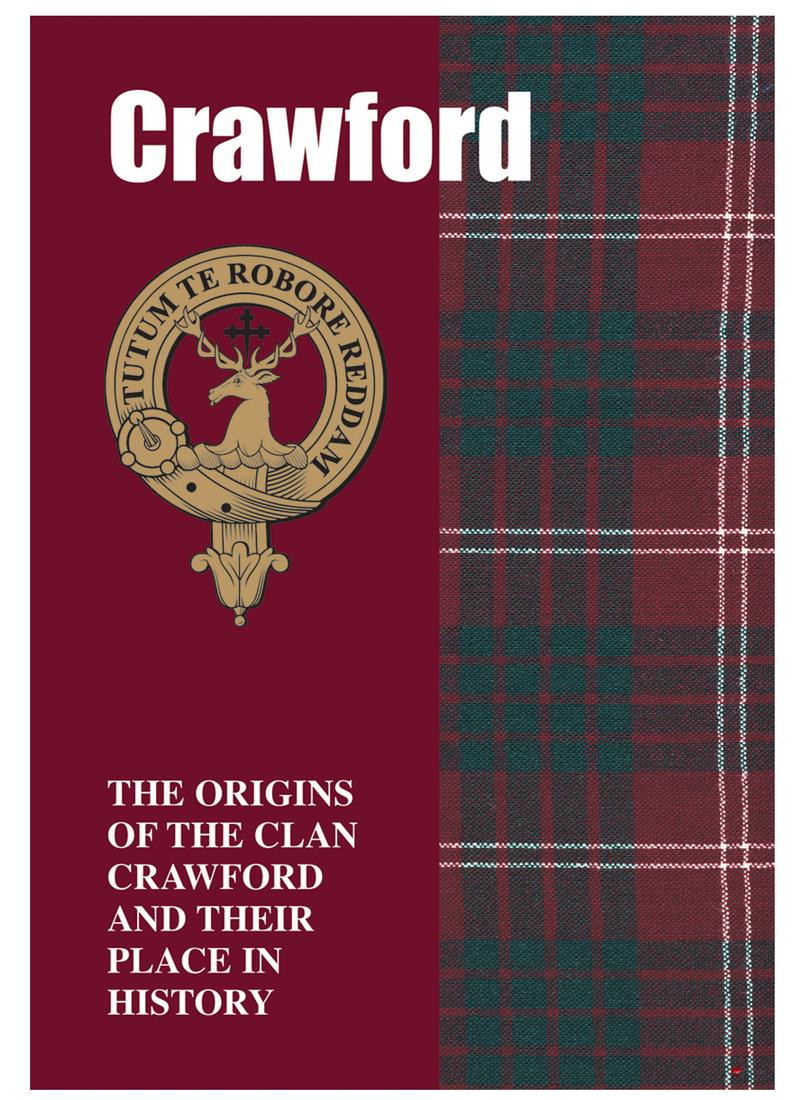 Crawford Ancestry Scottish Clan History Booklet, Scottish Gift