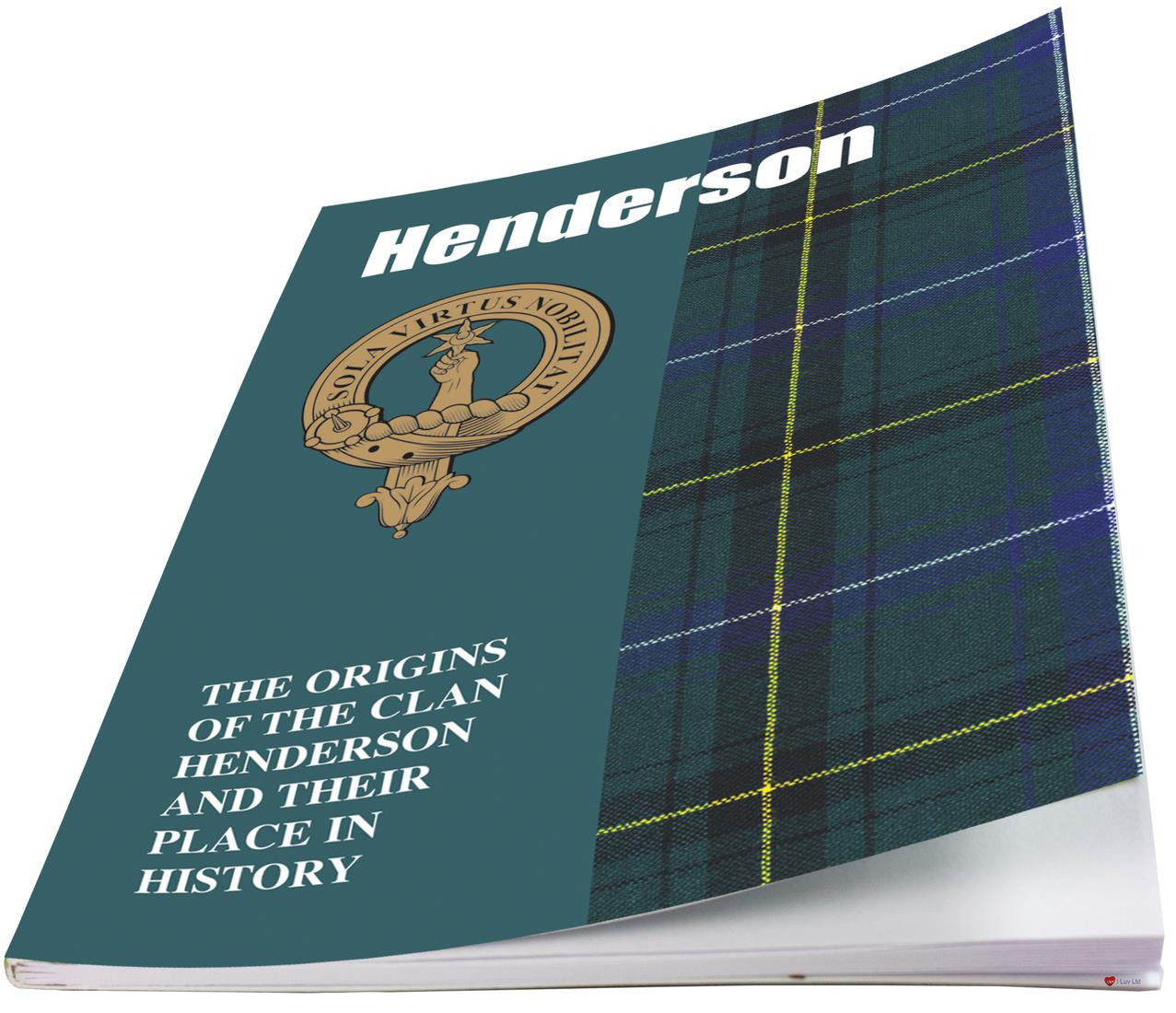 Henderson Ancestry Scottish Clan History Booklet, Scottish Gift
