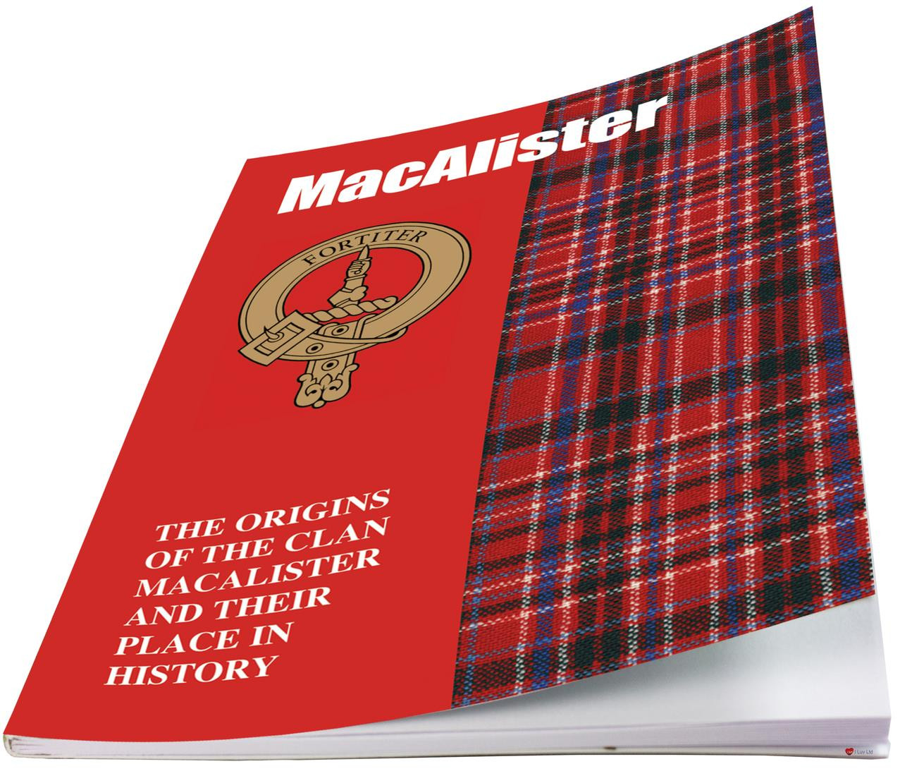 MacAlister Ancestry Scottish Clan History Booklet, Scottish Gift