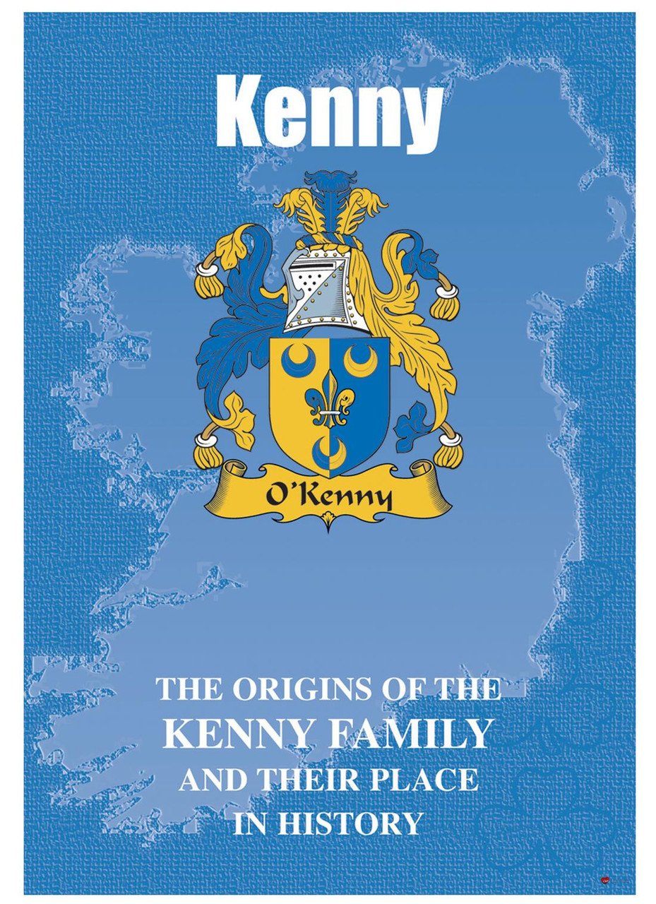 Kenny Irish Ancestry Clan History Booklet Covering the Historical Exploits of this Famous Name