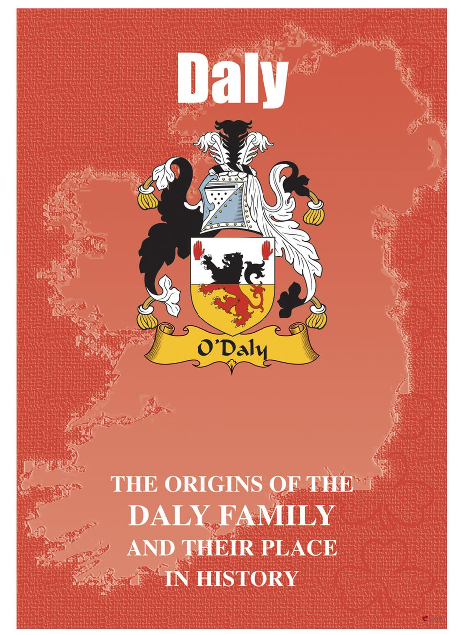 Daly Irish Ancestry Clan History Booklet Covering the Historical Exploits of this Famous Name