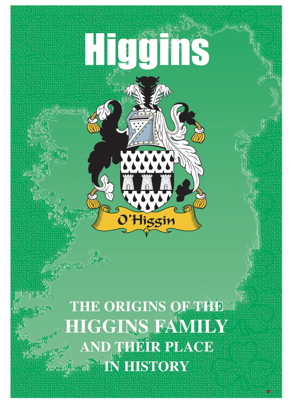 Higgins Irish Ancestry Clan History Booklet Covering the Historical Exploits of this Famous Name